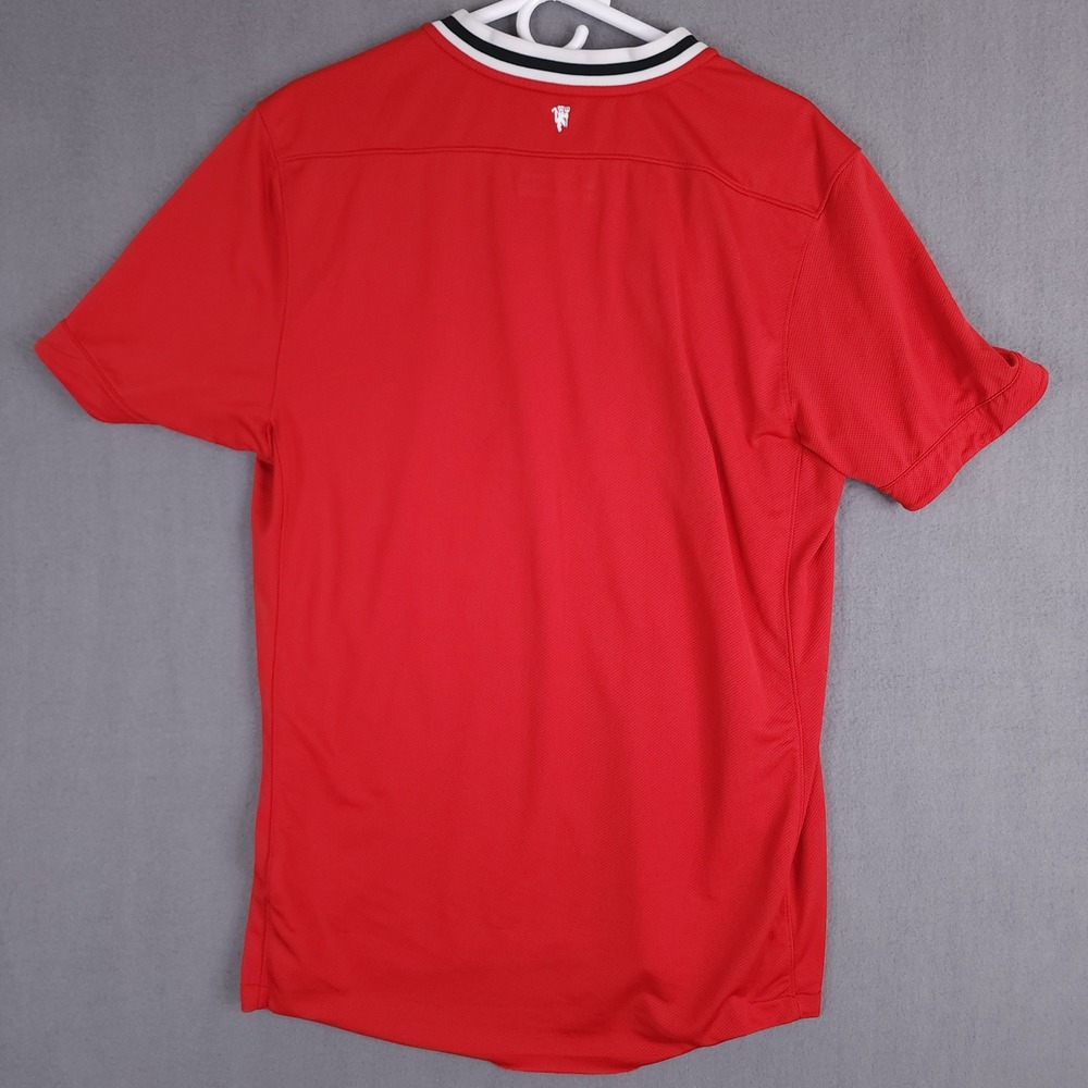 Nike‎ Manchester United Jersey Aon Sponsor Polyester Red Men Large L - Picture 7 of 14